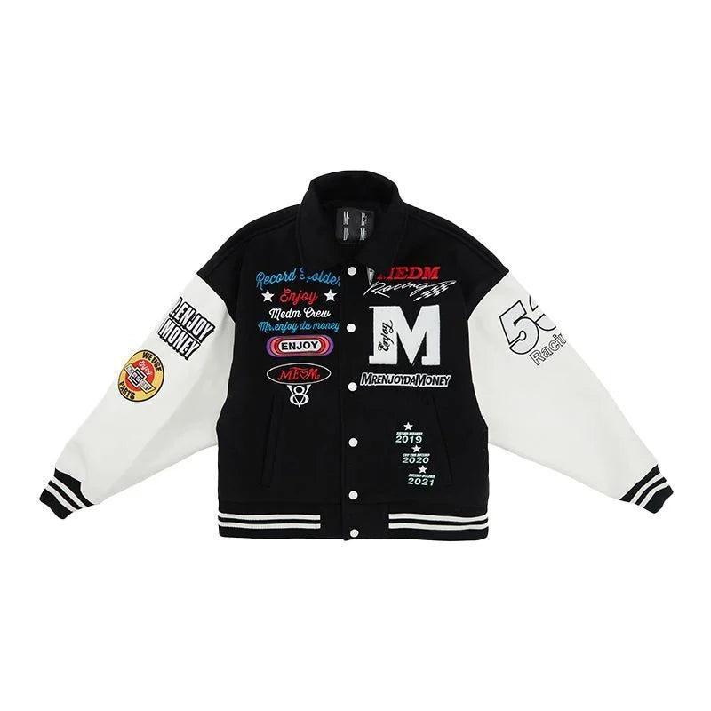 Men’s Retro Baseball Jacket by Snagg A Jacket