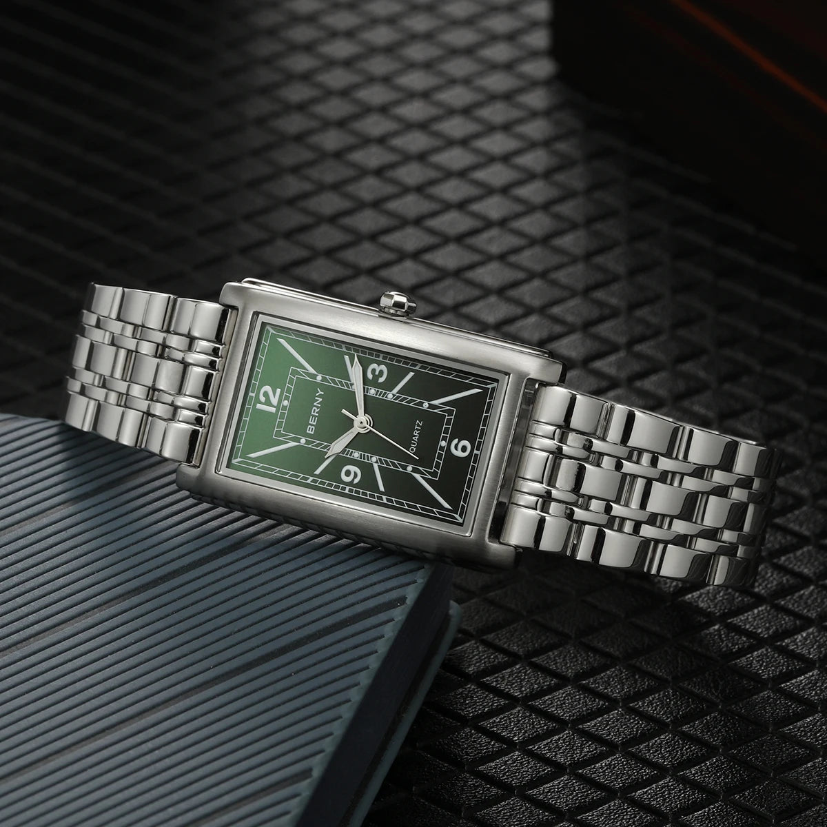 Rectangular Luxury Quartz Watch by Snagg A Watch