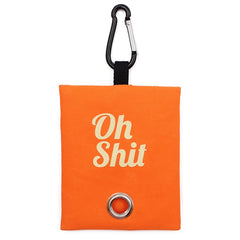 Premium Canvas Waste Bag Dispenser | Durable & Eco Friendly Travel Pouch