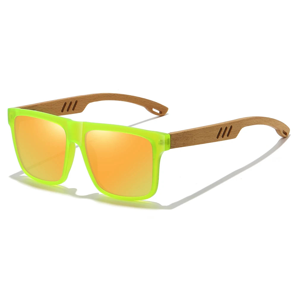 Wooden Polarized Sunglasses by Snagg It Sunglasses