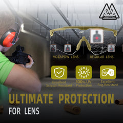 Tactical Anti Fog Safety Glasses by Snagg A Safety Glasses