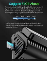 AI ISP 4K Dual Dash Cam | Sony Starvis Color Night Vision & GPS
