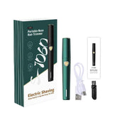 Professional Rechargeable Precision Trimmer – Aluminum Alloy Dual Edge Blade System for Painless Nose & Ear Grooming