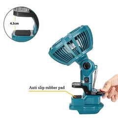 Clip-on cordless fan for Makita 18V batteries – image 4