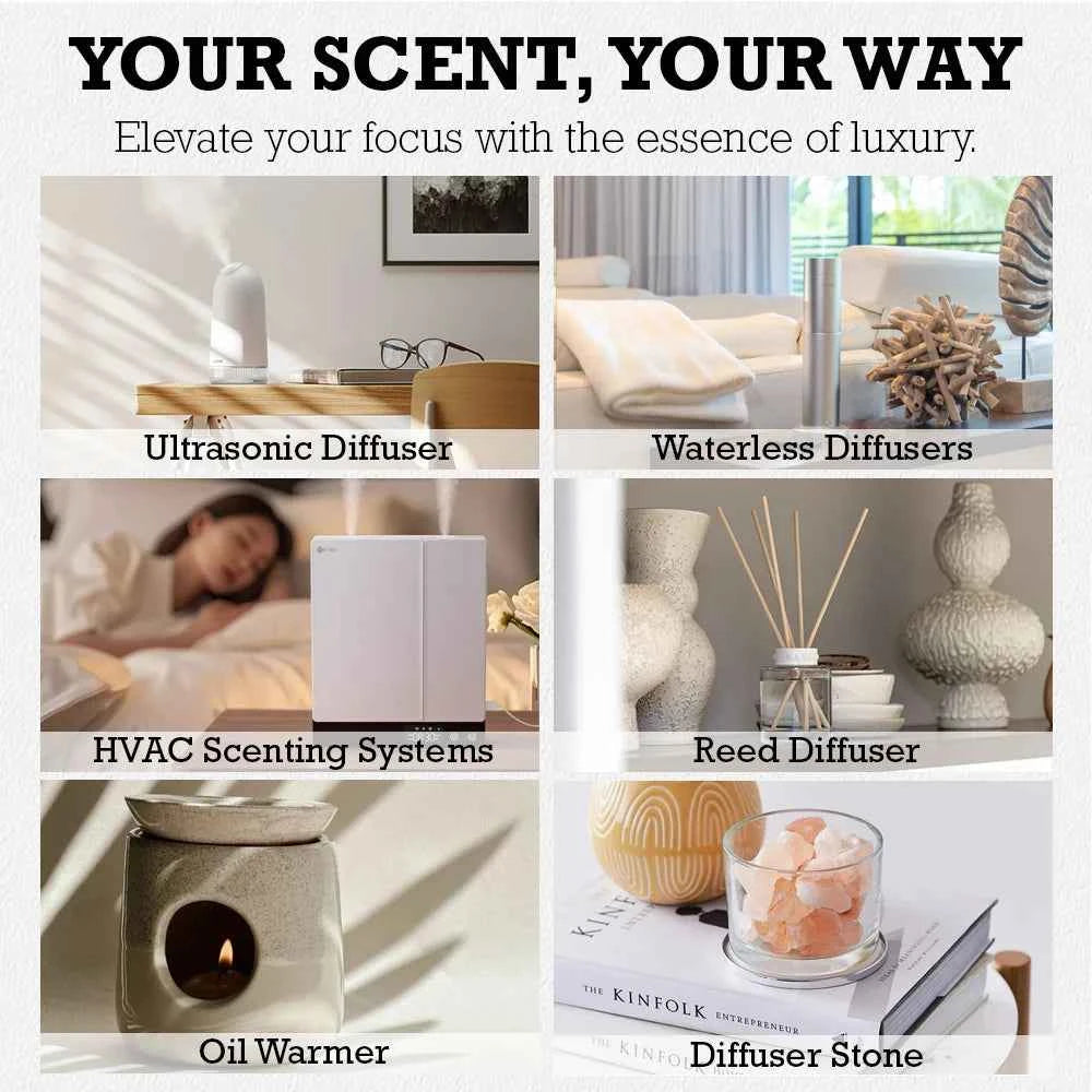 200ml Luxury Hotel Signature Series – Ultra Potent 8x Concentrated Aroma Oil for High Volume Environmental Scenting