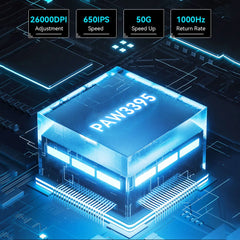 Lightweight Wireless Gaming Mouse Tri-Mode Connectivity for PC & Mac by Snagg A Gaming Mouse