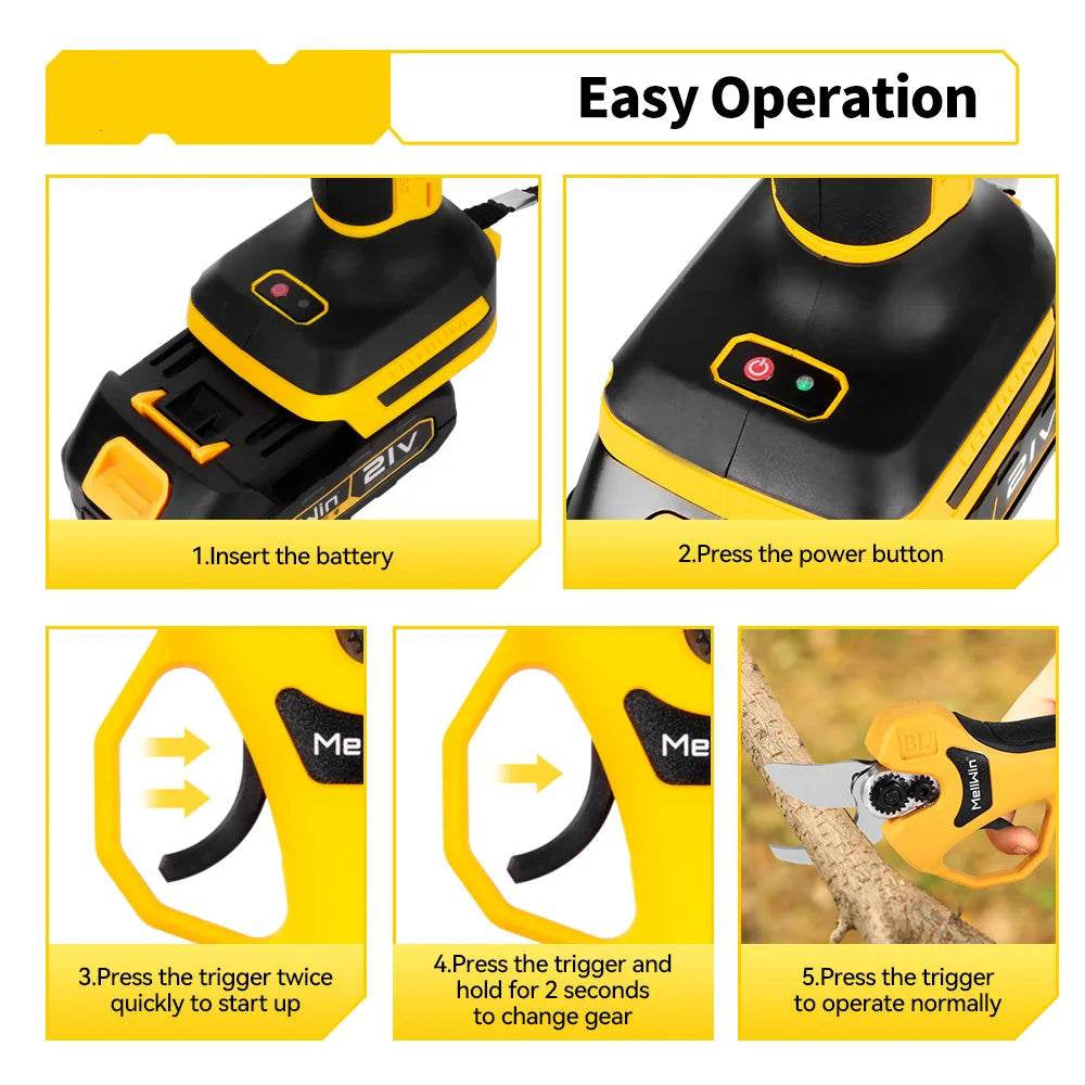 30mm Brushless Electric Pruning Shears - SnaggIt