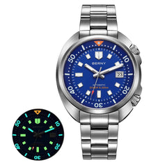 BERNY 20ATM Diver Watch – Fluororubber Strap - SnaggIt