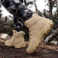 Men's tactical-style leather ankle boot – image 7