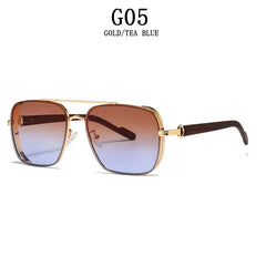 Luxe Vintage Square Sunglasses by Snagg A Shades