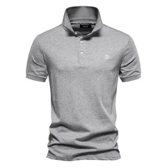 100% Cotton Embroidery Polo | Essential Summer Social Casual