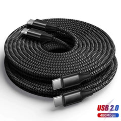 Long Type-C to Type-C Fast Charging Cable – 3m / 5m / 8m by Snagg A Charging Cable