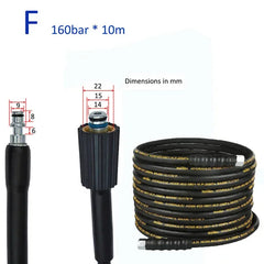 High Pressure Washer Hose by Snagg A Garden Hose