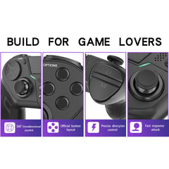 Modular Wireless Multi-Platform Controller | Interchangeable Layout & Macro Precision For PS4 PS3 PS