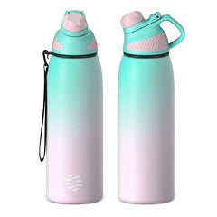 1L High Performance Insulated Flask - Advanced Magnetic Lid & Artistic Series