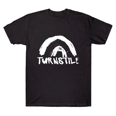 "Double Rainbow" Graphic Tee | Premium 100% Cotton Band Streetwear