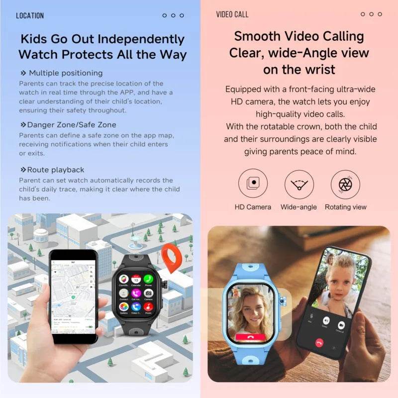 2.0” Kids 4G Smartwatch - SnaggIt