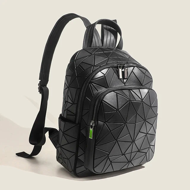 Geometric Holographic Backpack by Snagg A Backpack