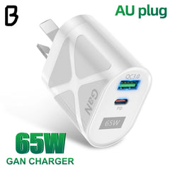 AU Plug 65W GaN Charger by Snagg An Adapter