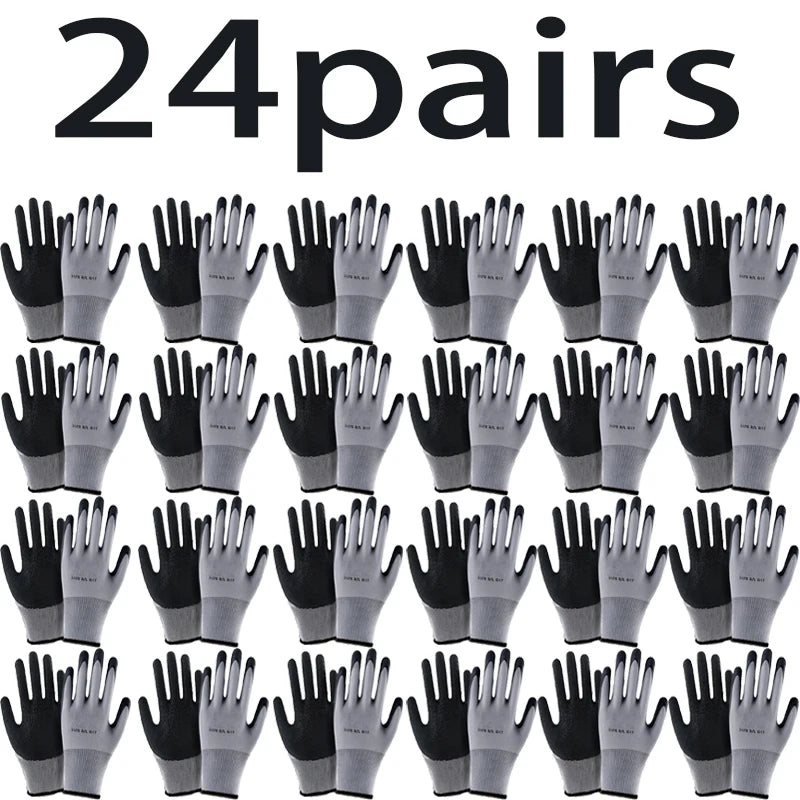 24 pairs safety work gloves by Snagg A Gloves