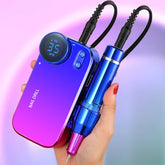 Professional 35,000 RPM Ultra Portable Electric Nail Drill – 4500mAh High-Capacity Rechargeable Manicure Station