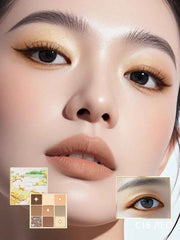 Eternal Love 9 Color Signature Palette – Professional Matte & Shimmer Eyeshadow for High Pigment Artistry