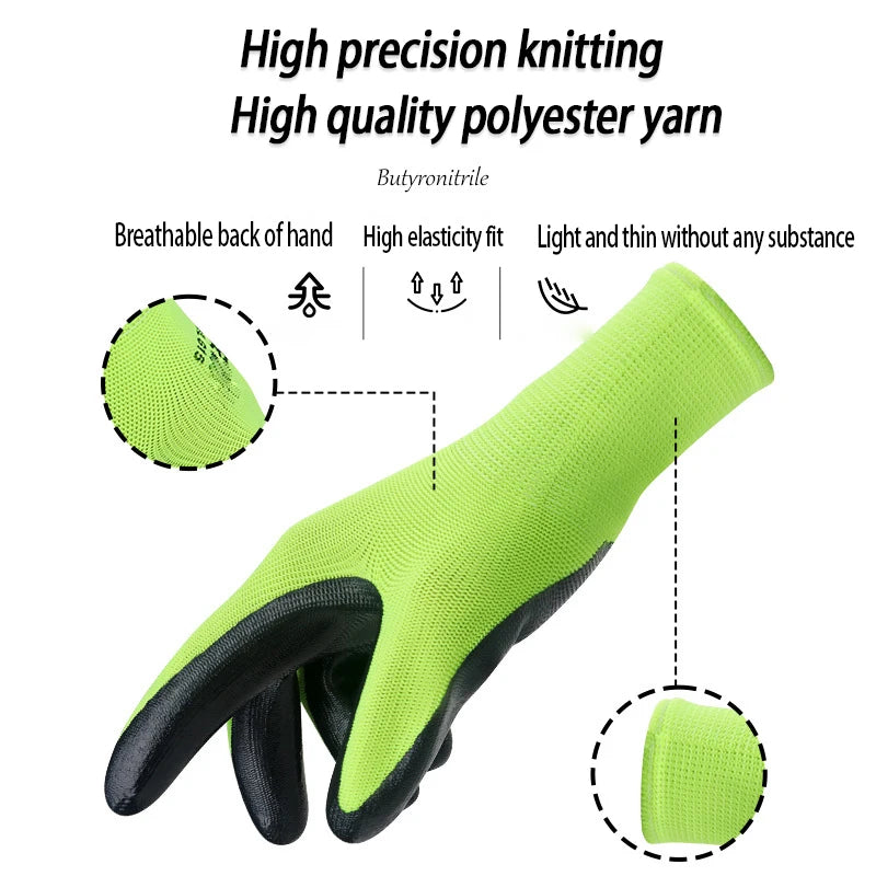 24 pairs safety work gloves by Snagg A Gloves