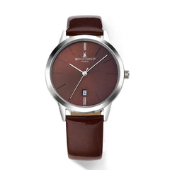 BERNY Women’s Leather Strap Quartz Watch - SnaggIt