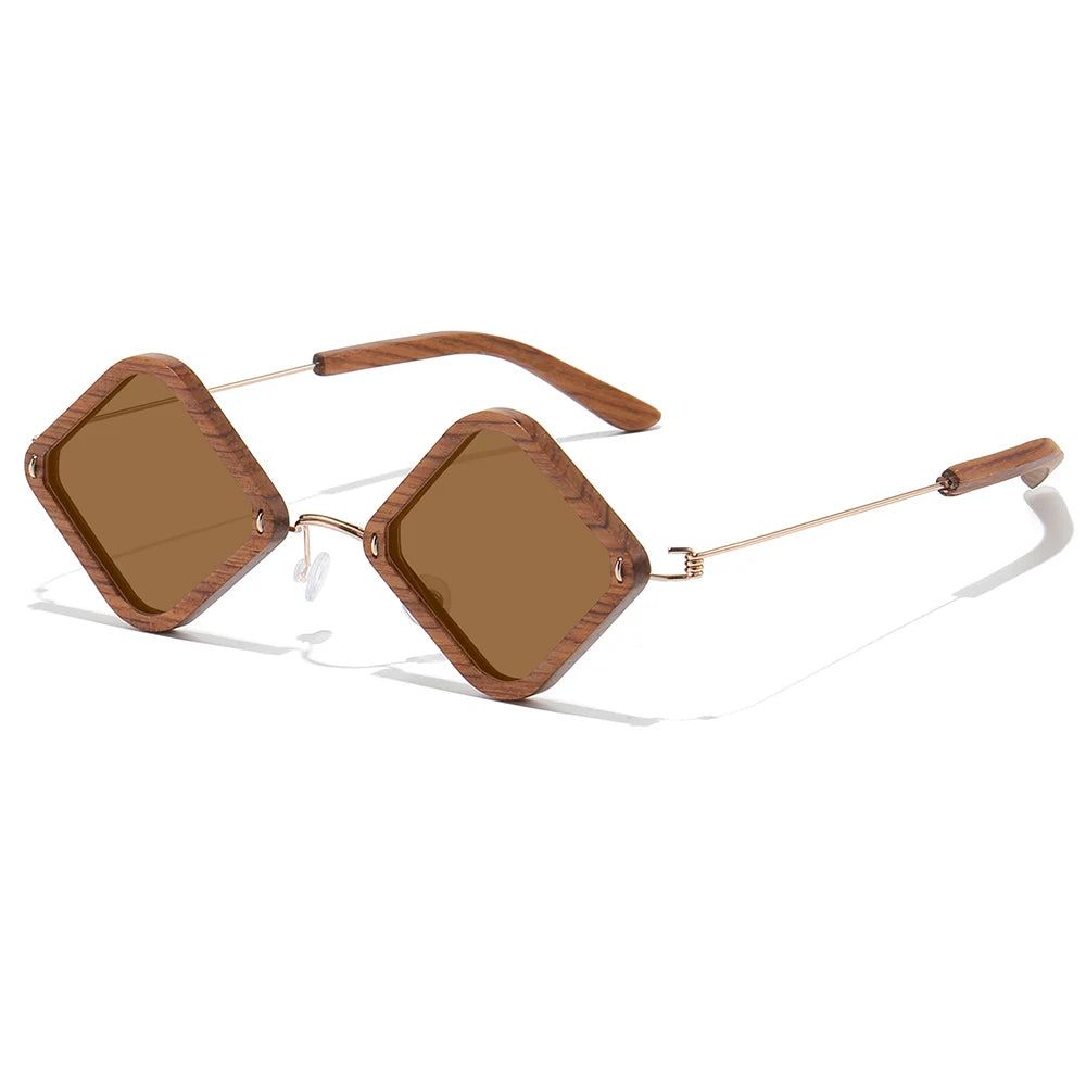 Rosewood Handmade Sunglasses by Snagg It Sunglasses