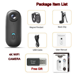 4K UHD Mini Action Camera by Snagg A Portable Camera