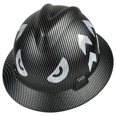 Full brim construction safety helmet with reflective stickers – image 7