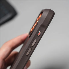 Luxury Lattice Woven MagSafe Hard Shockproof Case – iPhone 17 Series