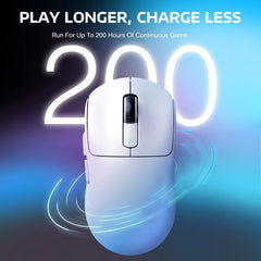 X3 Ultra Lightweight Wireless Gaming Mouse | 49g Build & Flagship PAW3395 Sensor