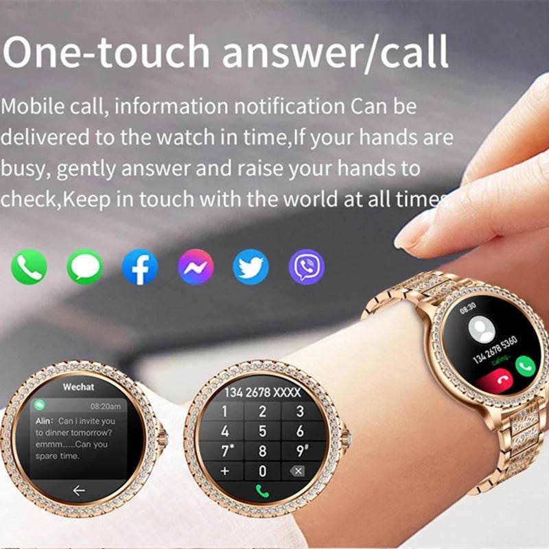Diamond Band Ladies Smartwatch - SnaggIt
