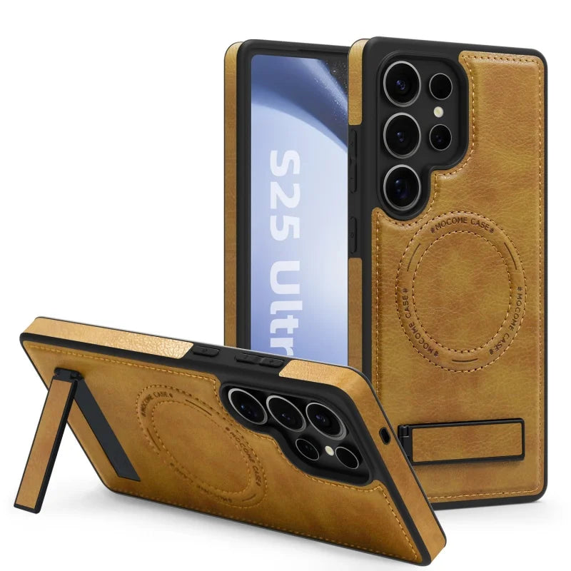Stand Holder Magnetic Case For Samsung Galaxy S25 Series by Snagg A Phone Case