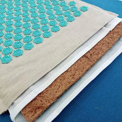 Premium Nature Linen Acupressure Set | Coconut Fiber & Buckwheat