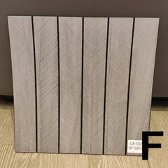 Self-Adhesive Vinyl Waterproof Wood-Grain Striped Wall Stickers by Snagg A Vinyl Sticker