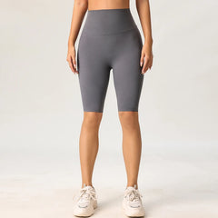 Women’s High-Waisted Yoga Shorts by Snagg A Short