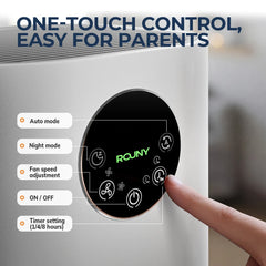 2 in 1 Smart Air Purifier and Humidifier - H13 True HEPA & Ultra Quiet Operation