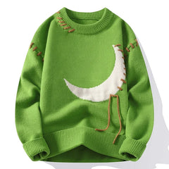 2026 Korean Style "Youth Trend" Pullover | Unisex Mock Neck Thermal Knitwear