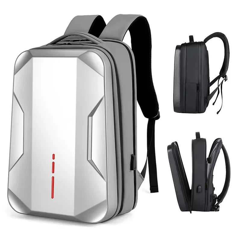 Men’s 17.3” Laptop Hard Shell Backpack by Snagg A Backpack