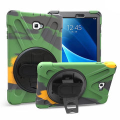 Kids Rotation Hand Strap Stand Armor Case For Samsung Tab A6 10.1 2016 SM-T580 SM-T585 S Pen SM-P580 P585 by Snagg A Tab Case
