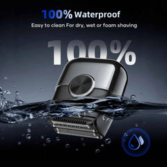 Portable 4D Floating Foil Shaver – 8000 RPM High Power Mini Electric Razor for Travel & Precision Grooming