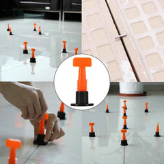 Tile Leveling System Kit 21–904pcs | Floor & Wall Tile Leveler Clips Spacers Plier for Porcelain Ceramic