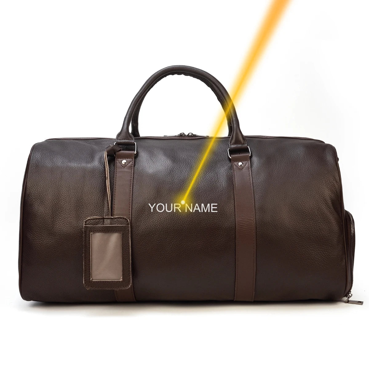 Genuine Leather Travel Duffel by Snagg It Bags