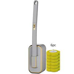 Wall Mounted Toilet Brush Set – Disposable Head System by Snagg A Toilet Brush