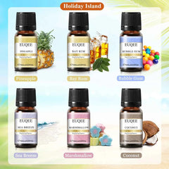 6 Piece Fragrance Oil Collection – Premium 10ml Aroma Diffusion Set for Home & Crafting