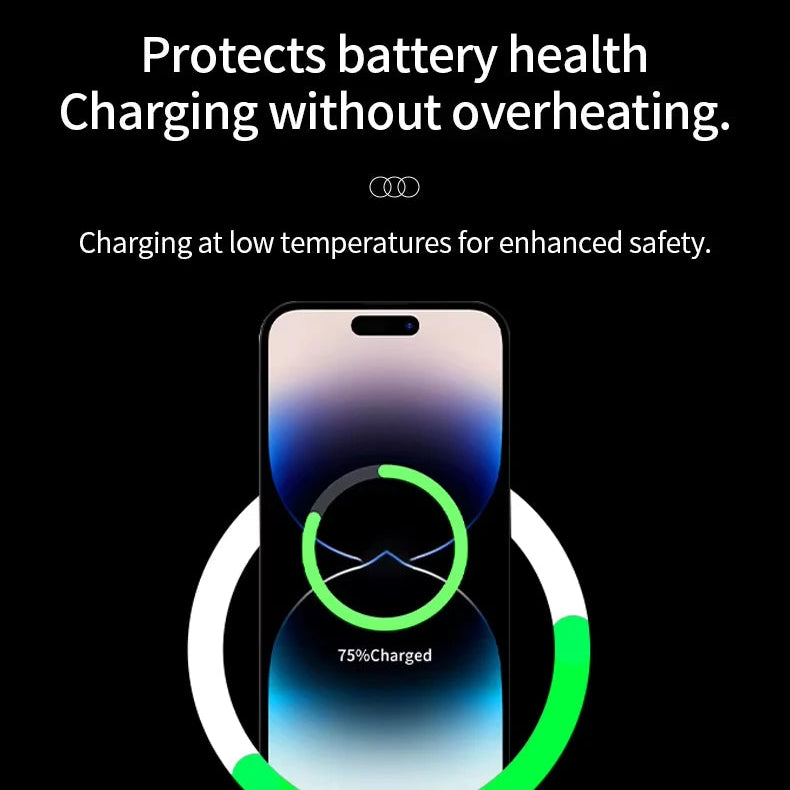 3 in 1 Wireless Charger Rotating Magnetic for Apple by Snagg A Charging Station