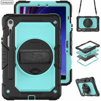 Kids Shockproof Tablet Cover For Samsung Tab S7 / S8 / S9 FE Plus by Snagg A Tab Case