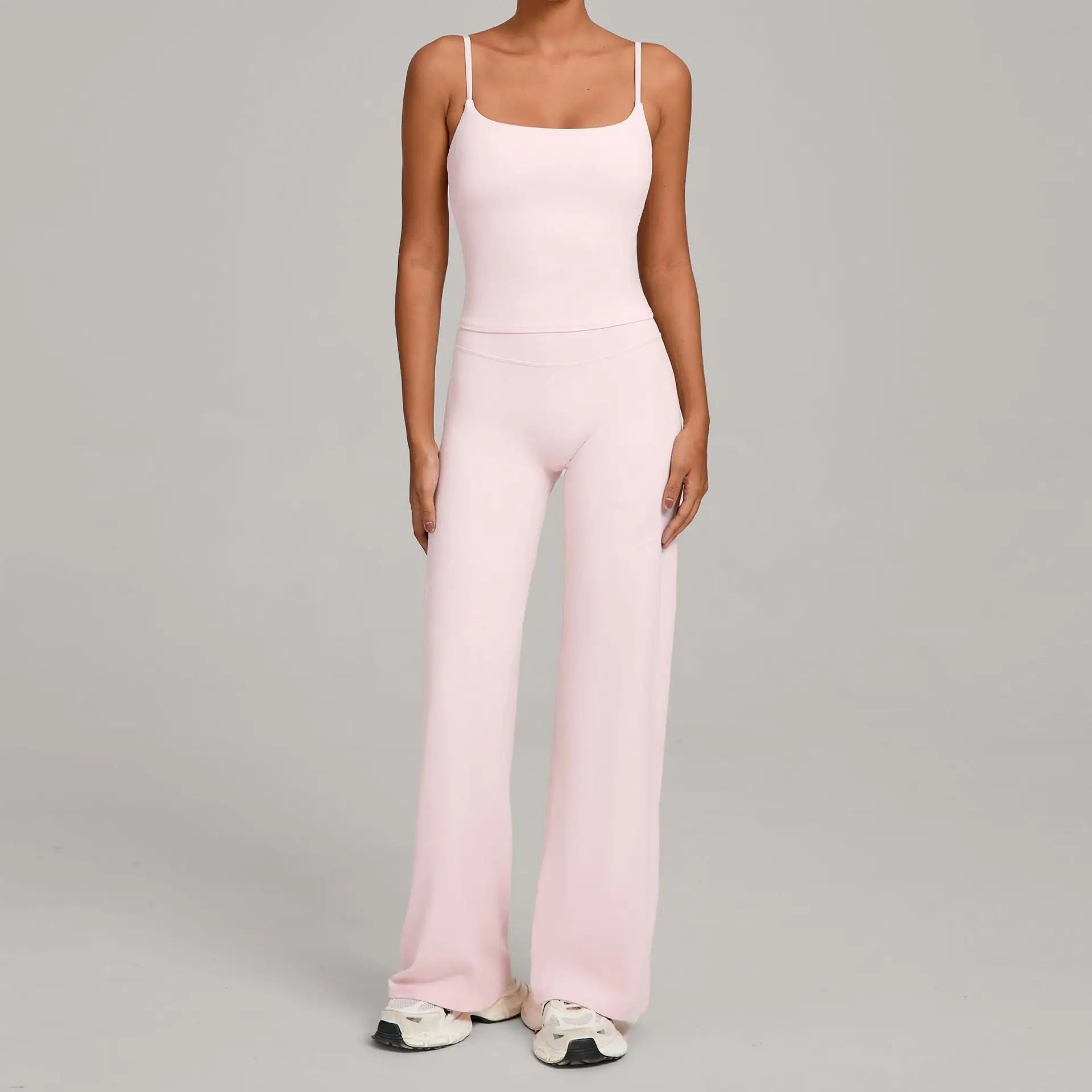 Women's 2-Piece Push-Up Yoga Tracksuit | High Waist Leggings & Fitness Bra Workout Gym Sportswear